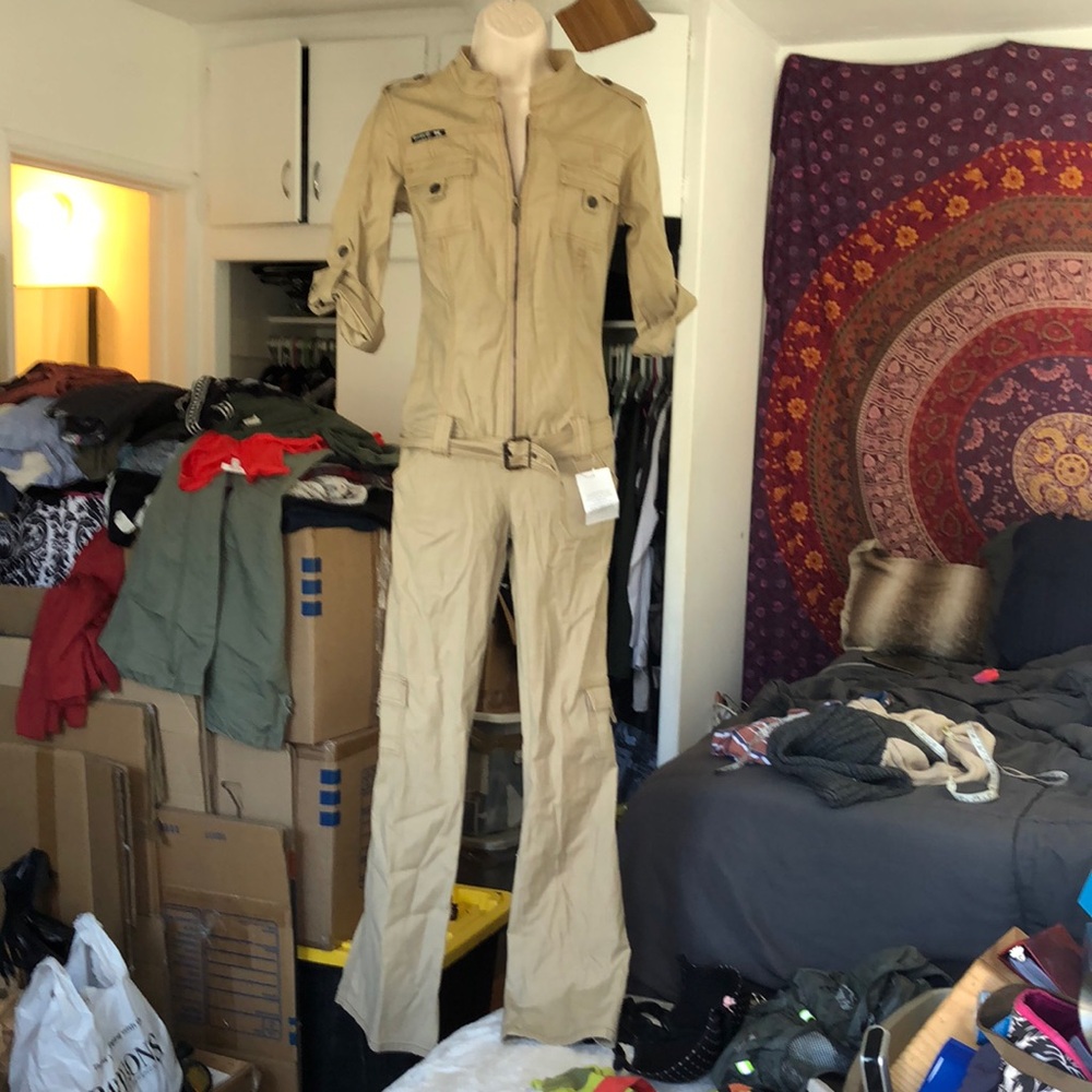 Frankie B cargo jumpsuit, Size 4